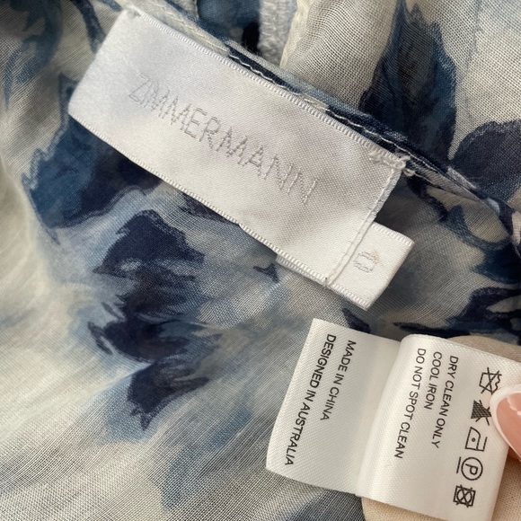 Zimmermann Hybra Floral Mini Dress - Picture 6 of 6